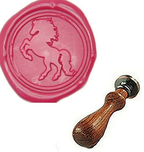 

Seal Wax Kit, Horse Vintage Wax Badge Seal Stamp Kit Wax Set Tool Gift,custom