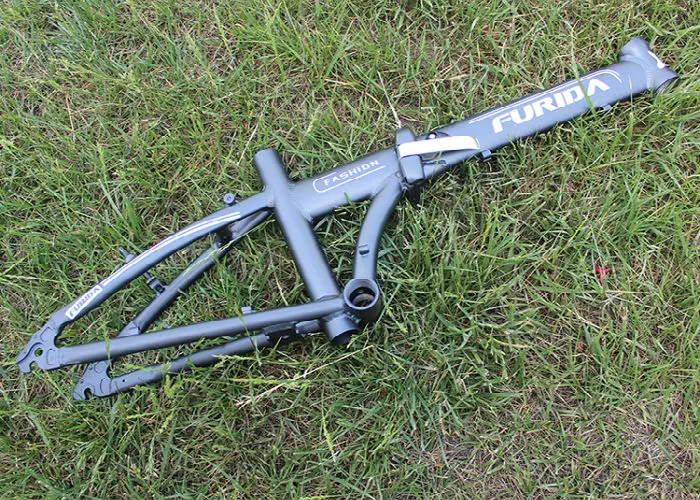 Clearance 2017 Top  mtb bike Carretera Bicycle Frame. Folding Bicycle.20er Bmx bicycle frame Aluminum Alloy Frame Comprises A Front Fork! 10