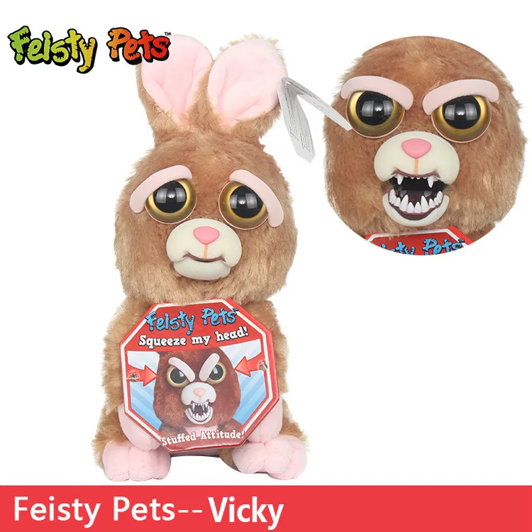 feisty pets soft toys for children plush stuff stuffed animals anime rabbits Bear Dog Panda unicornio unicorn unicorno keychain