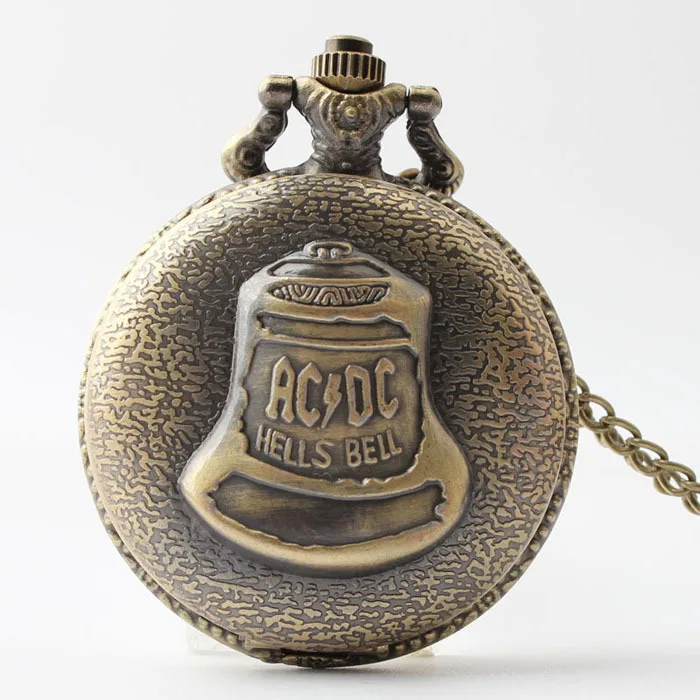 Antique Bronze The Hells Bell Ringtone Shaolin Temple Quartz Pocket