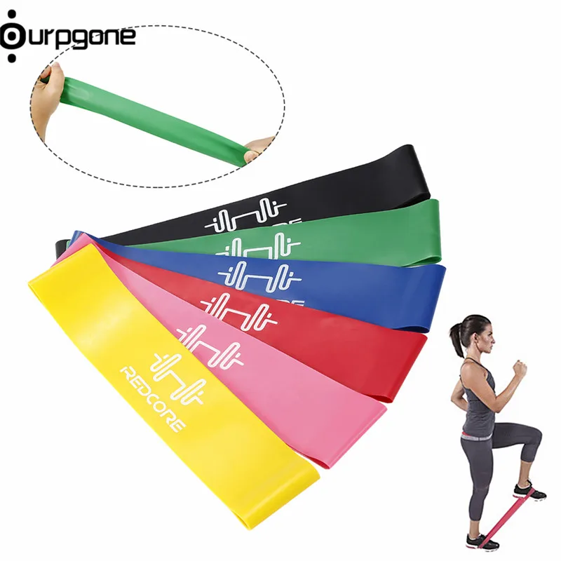 Buy 1pc 50cm Yoga Resistance Band Exercise Loop Bands Fitness Loop Stretch Band