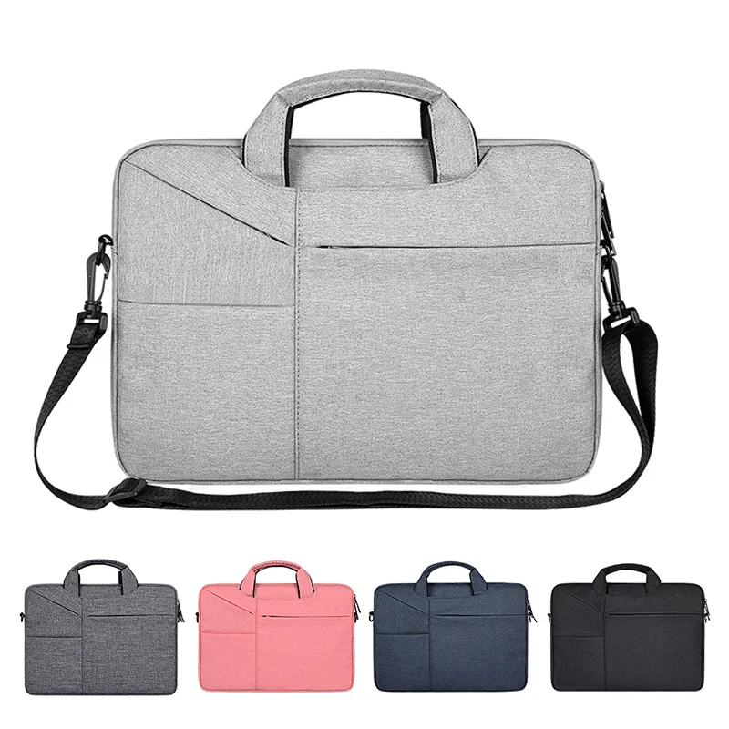 

Laptop Sleeve Case Bag for Macbook Air Pro 13 Retina Briefcase Cover Notebook Handbag 14 13.3 15.4 15.6 Computer Shoulder Bag