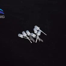 500 шт. 5 мм белый рассеянный светодиод диодный круг светильник светодиод 20мА 5 мм светодиодный светильник широкий угол через отверстие компоненты электроники