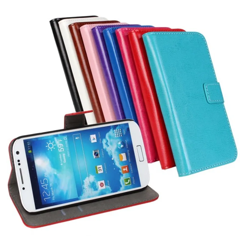 

Case For Samsung galaxy S4 mini Flip Leather Cover Fundas Capa Cell Phone SmartPhone Cases Etui Genuine Wallet Accessory Bags