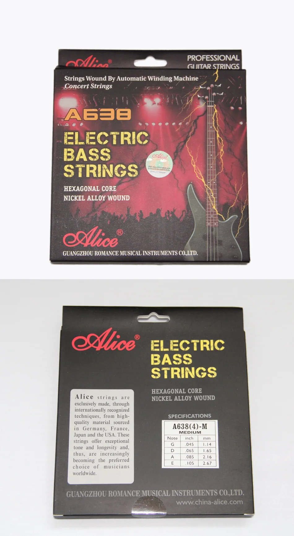 12 bass string