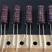 10pcs 1000uF 16V NIPPON NCC KY Series 8x20mm Low ESR 16V1000uF Aluminum Electrolytic Capacitor