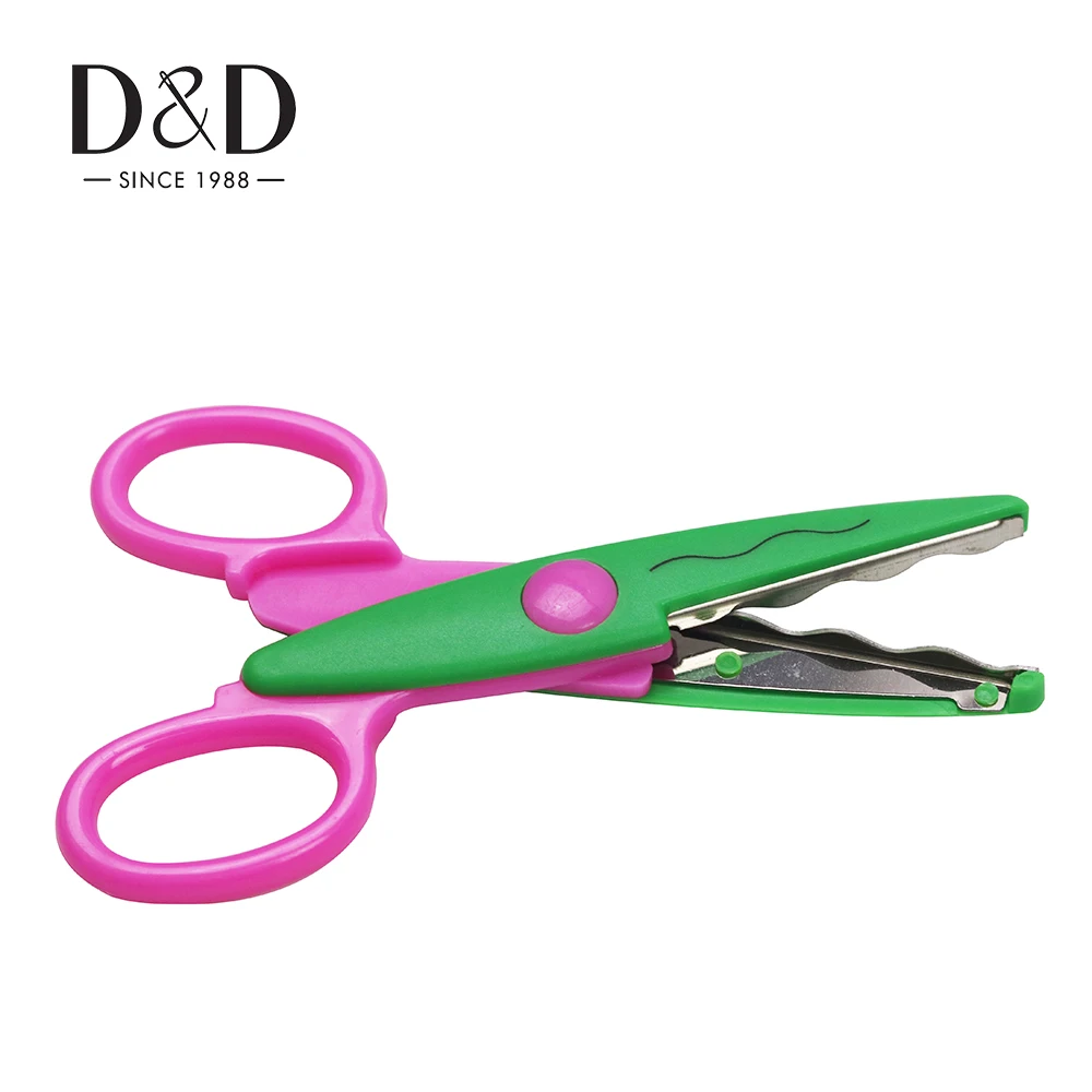 D-D-Handmade-DIY-Scissors-Metal-and-Plastic-Paper-Lace-Scrapbooking-Photo-Diary-Decoration-Wave