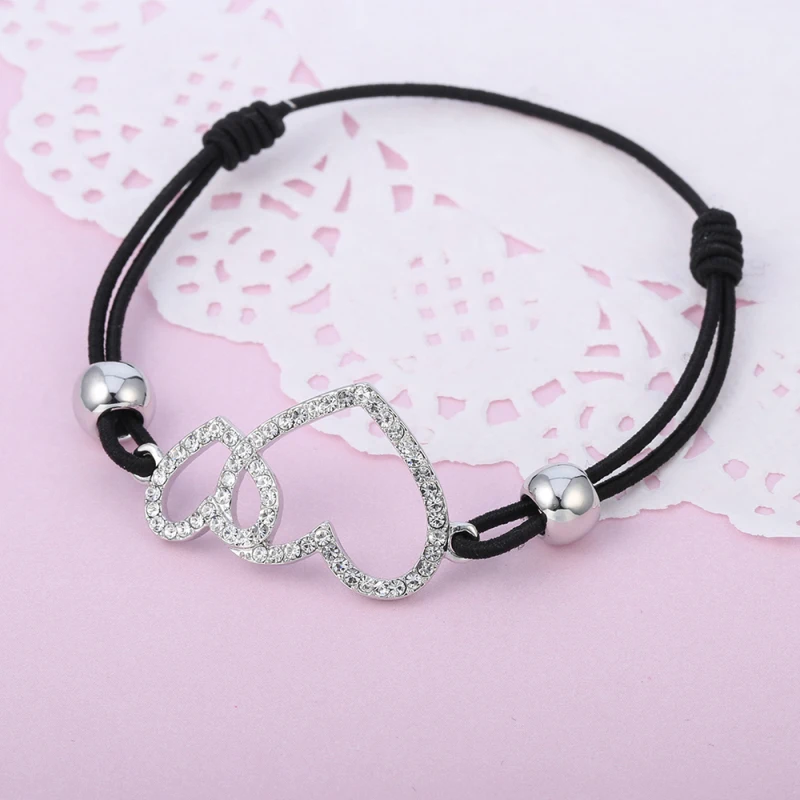 Heart Charm bracelet-4