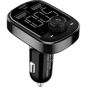 

Vanlga Smart Universal Bluetooth Audio Receiver Wireless Bluetooth Receive Auto FM LED Digital Display Handsfree Car Accessories