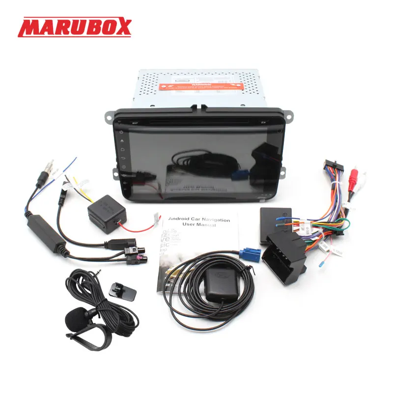 Мультимедийный плеер MARUBOX M803R16 для Volkswagen Passat POLO GOLF Skoda 8 дюймов четыре ядра Android 7 1 GPS