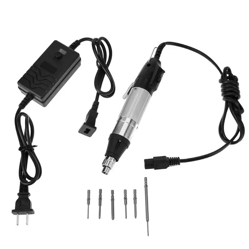 

Electric Screwdriver AC Power 60W 220V Electric Screwdriver Set Multifunction Electronic Repair Accessories for Home Industrial
