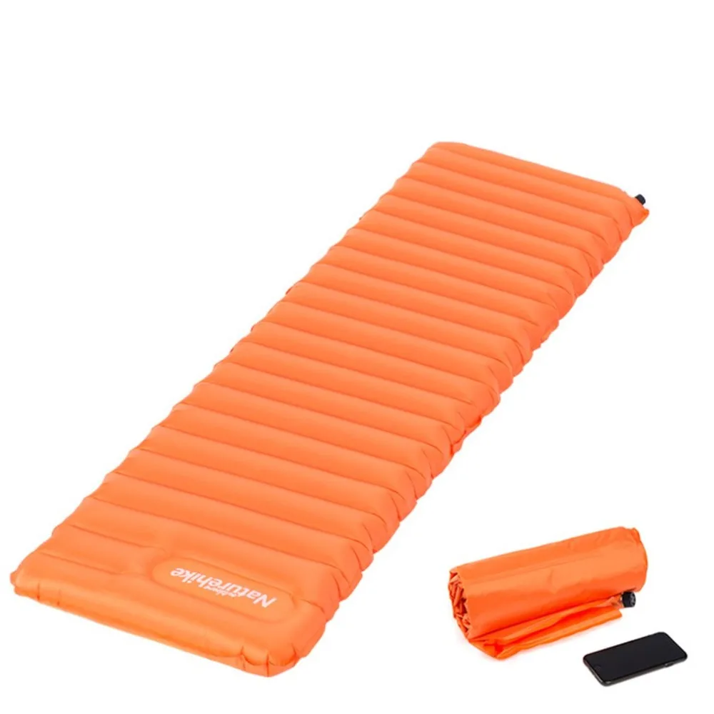 

Cool Brand New Laminated Material Inflatable Camping Single Pillow Air Mat Bed Pad Sleeping Hiking Picnic free shipping
