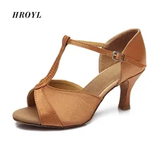 Новые Брендовые женские туфли для латинских бальных танцев, танго, сальсы, 5 см и 7 см каблук