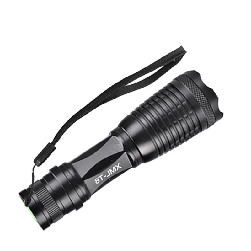 Высокая Мощность 2300LM CREE XML T6 алюминиевый светодиодный фонарь с приближением, факел проблескового света лампы+ Зарядное устройство+ 5000 мА/ч, Батарея