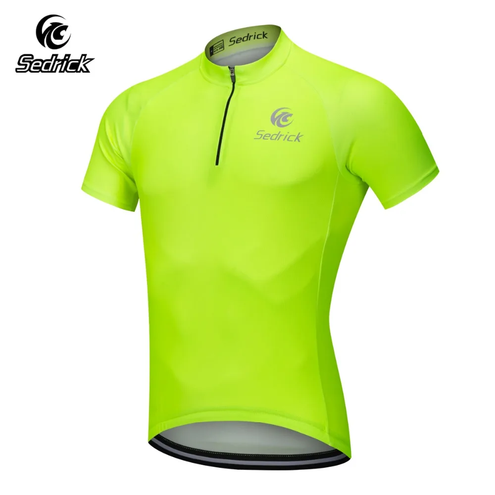Sedrick 1/4 Zip Solid White Black Red Blue Fluorescent Green Cycling