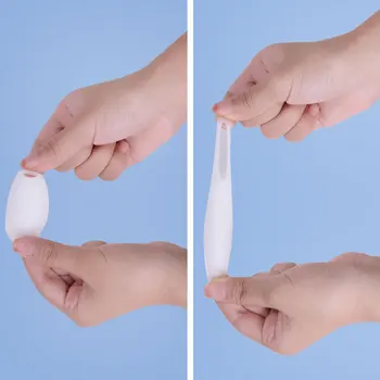 

1 Pair Little Finger Hallus Valgus Pedicure Toe Separators Silicone Feet CareLittle Toe Braces Daily Small Bunion Corrector