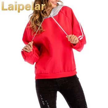 

Laipelar Womens Long Sleeve Hoodie Sweatshirt Jumper Hooded Pullover Tops Girl lady autumn spring women sweatshirts hooded top