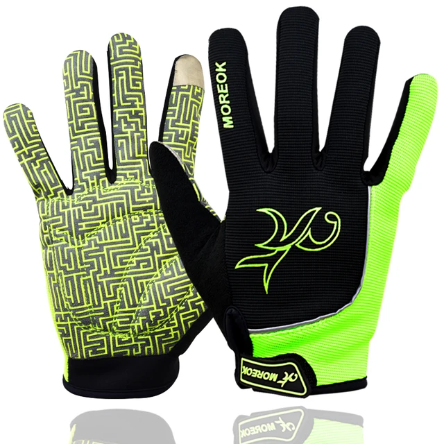 US $7.64 Winter Cycling Gloves Full Finger Touch Screen Bike Bicycle Gloves Long Finger Men Women MTB Gloves