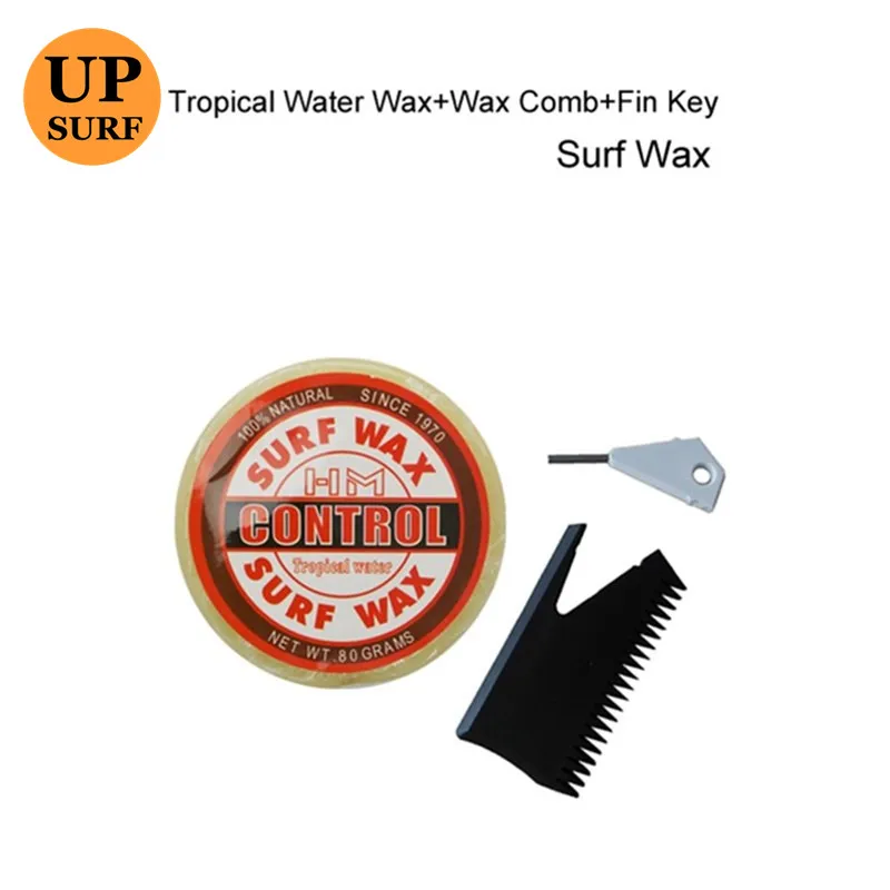 Surf Wax Round surfing board wax Tropical Water Wax with wax comb