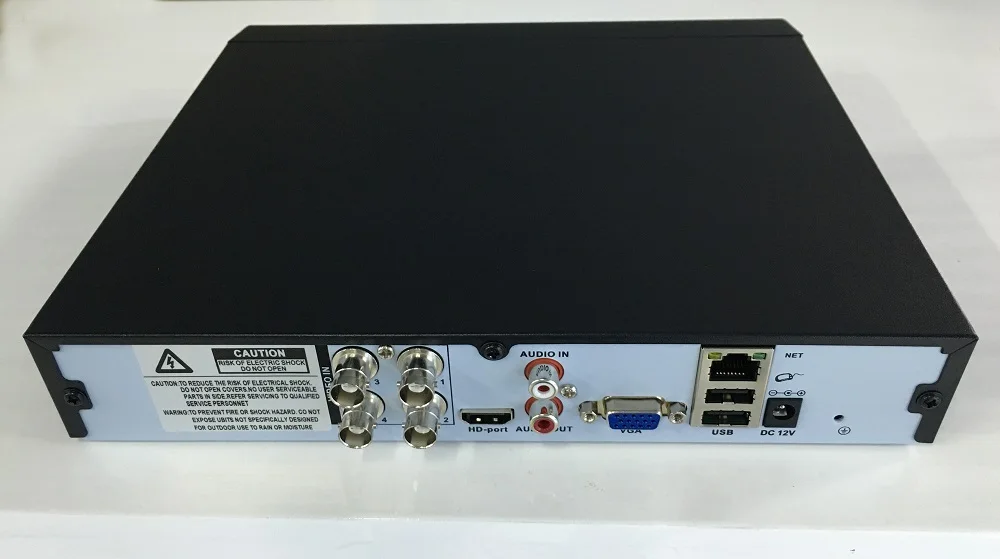 Камера видеонаблюдения 4 канала AHD DVR 5MP N гибридный видеорегистратор NVR 6 в 1 для