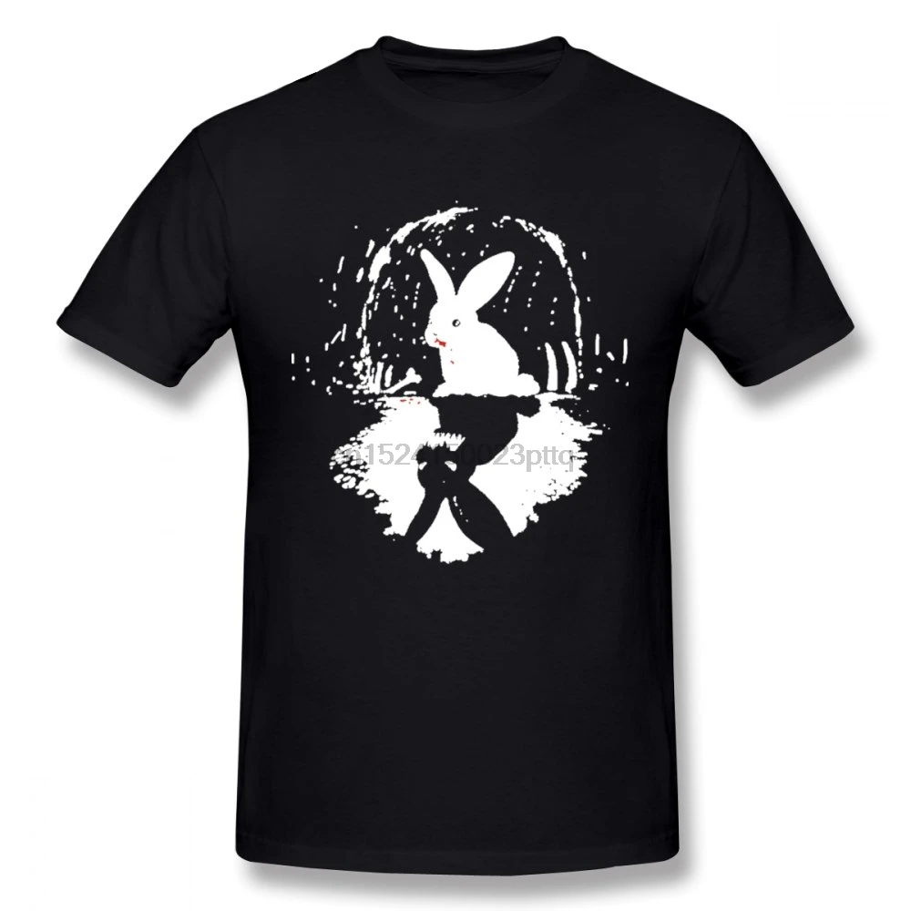 Crazy Rabbit Camiseta Leisure Round Collar Graphic Men Great S 6XL T