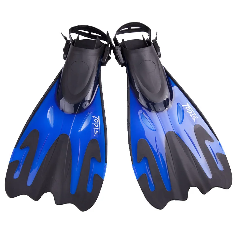 Diving Flippers Topis men women free swimming training adjustable long