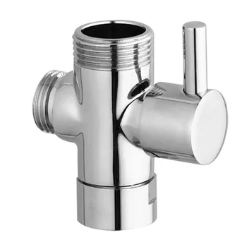 

High 3 Way T-adapter Copper Valve for Toilet Shower Diverter Valve LG66