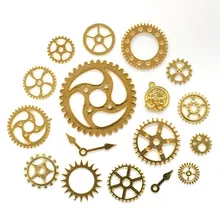 Лот из 50 г антикварных часов, запасные части, винтажный стимпанк для забавных творческих часов, контрастное время