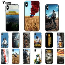 Yinuoda BATTLEGROUNDS Jedi survival Pubg игровой чехол для телефона Apple iPhone 8 7 6 6 S Plus X XS MAX 5 5S SE XR чехол