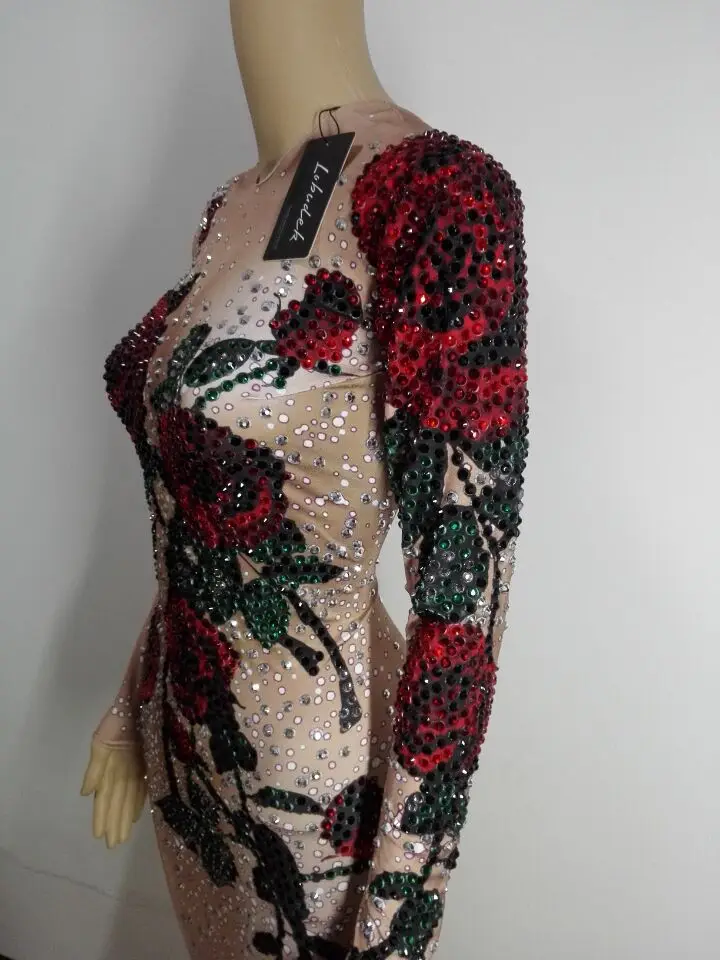 Женское длинное платье для выпускного вечера женский костюм сексуальной певицы