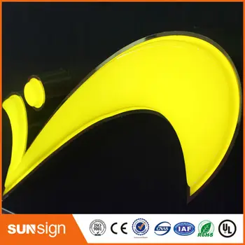 

2016 new style blister epoxy resin led sign lights