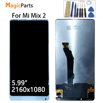 

For Xiaomi Mi Mix 2 LCD Display + Touch Screen 5.99 inches Tested New Digitizer Assembly Replacement For Xiaomi Mi Mix 2