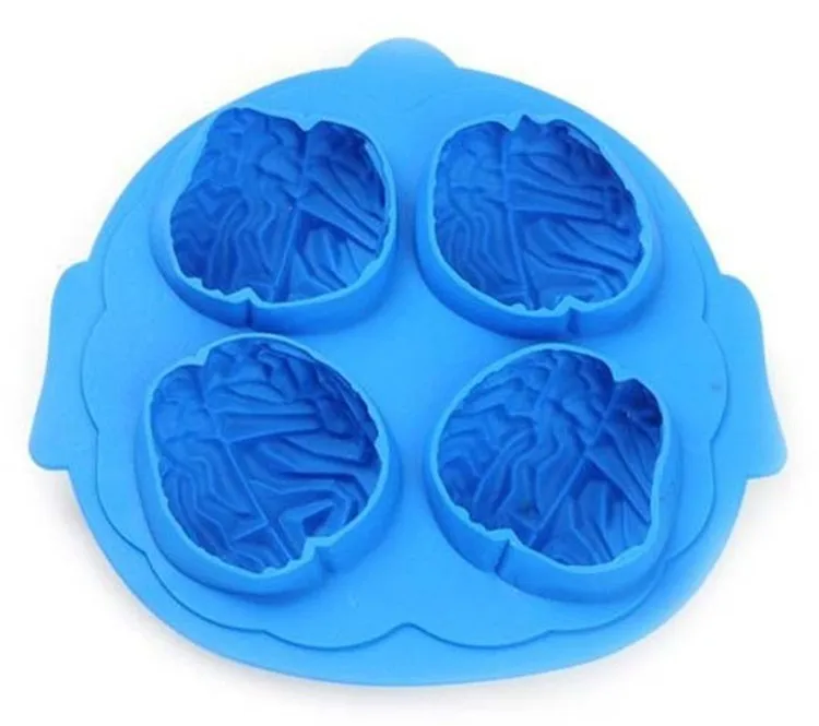 Новинка 3D большой размер, круглая форма замораживание мозгов силиконовая Сфера ледяной куб шар Производитель круглая форма для кубиков льда с поддоном формы инструменты для приготовления пищи