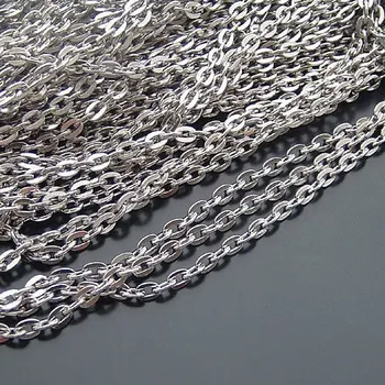 

Factory direct sale//JEWELRY FINDINGS 2mm metal chain
