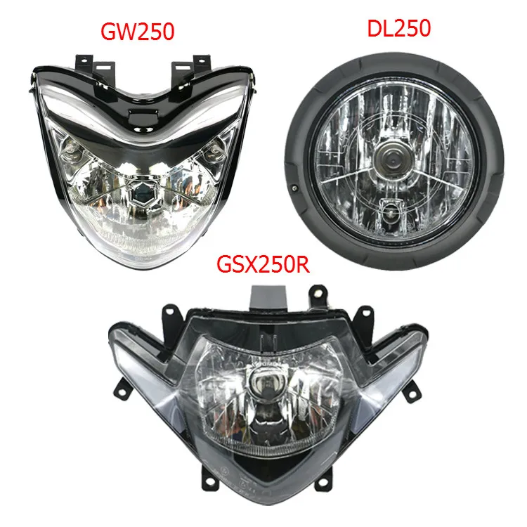 Аксессуар для мотоцикла GW250 фара в сборе Suzuki Moto rcycle фары DL250 GSX250R освещение 250cc moto