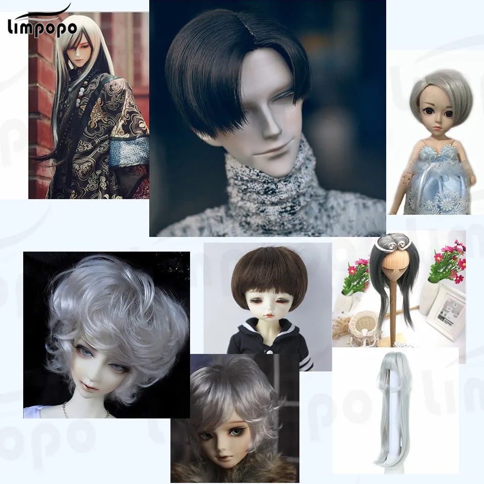 

LIMPOPO Doll wig bjd doll 1 / 3 / 4 wig all kinds of styles good-looking doll wig doll accessories