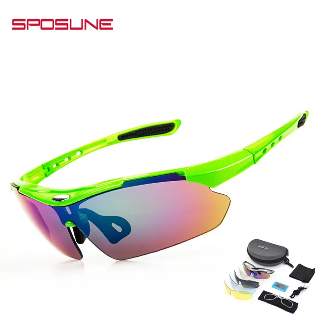 Cheap SPOSUNE Polarized Sports Sunglasses For Women Men Black UV400 Cycling Glasses For Bicycles Ciclismo Cycling Eyewear 5 lens Cheap SPOSUNE Polarized Sports Sunglasses For Women Men Black UV400 Cycling Glasses For Bicycles Ciclismo Cycling Eyewear 5 lens