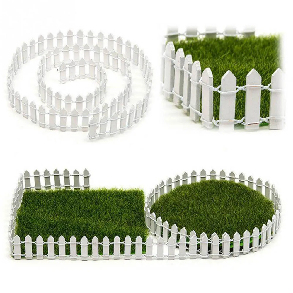 100cm*3cm Miniature Small Wood Fence DIY Dollhouse Fairy Garden Micro Plant Pot Decor Bonsai Terrarium Ornament-in Figurines & Miniatures from Home & Garden on Aliexpress.com | Alibaba Group
