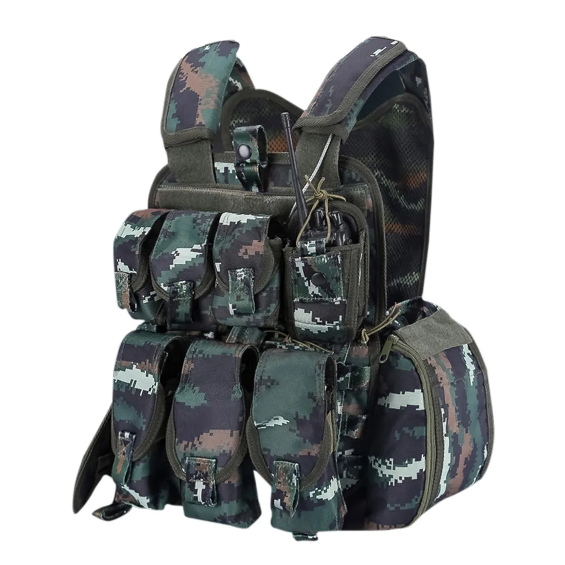 

NFSTRIKE Tactical Training accessories CPC Light Weight Portable Quick Release Military part (Without Plate) - Tabby Camouflage