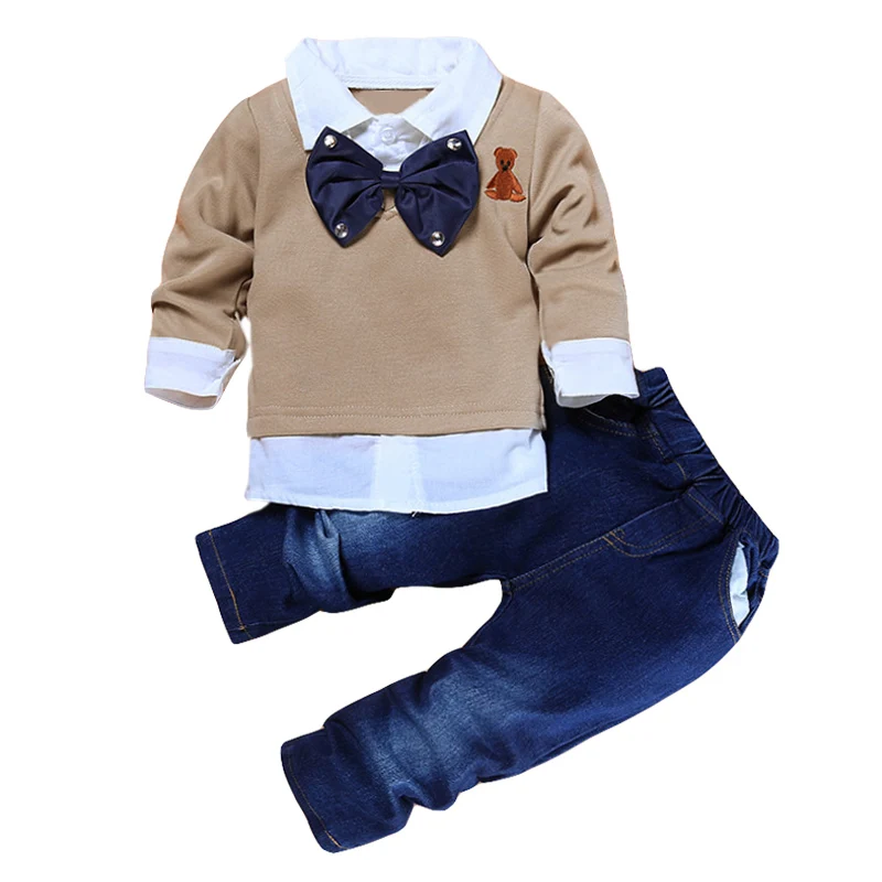 Детская одежда, осенне-зимняя одежда для маленьких мальчиков, детская одежда, спортивный костюм для мальчиков, комплекты одежды для детей 2, 3, 4, 5, 6, 7 лет - Цвет: Picture color
