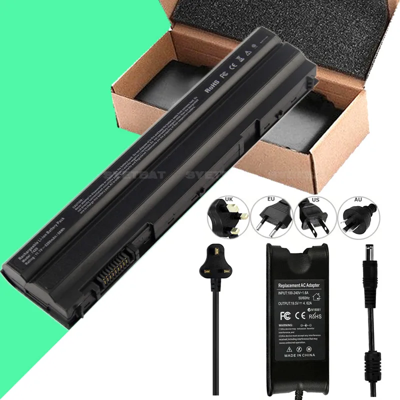 

NEW 5200mah Laptop Charger/Battery For Dell Latitude E6420 E6520 E6440 E5420 E6430 T54FJ M5Y0X