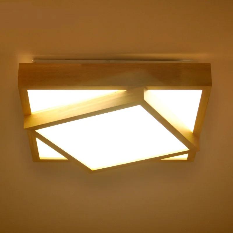 

Fashion and personality Japanese style simple style Ceiling Lights large ceiling balcony bedroom dining square lighting LU1027