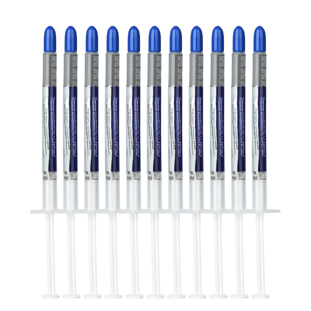 

10PCS New Thermal Grease Paste Compound Silicon Scraper CPU HeatSink Processor GPU Cooling silicone Fan Thermal Paste Hot Sale