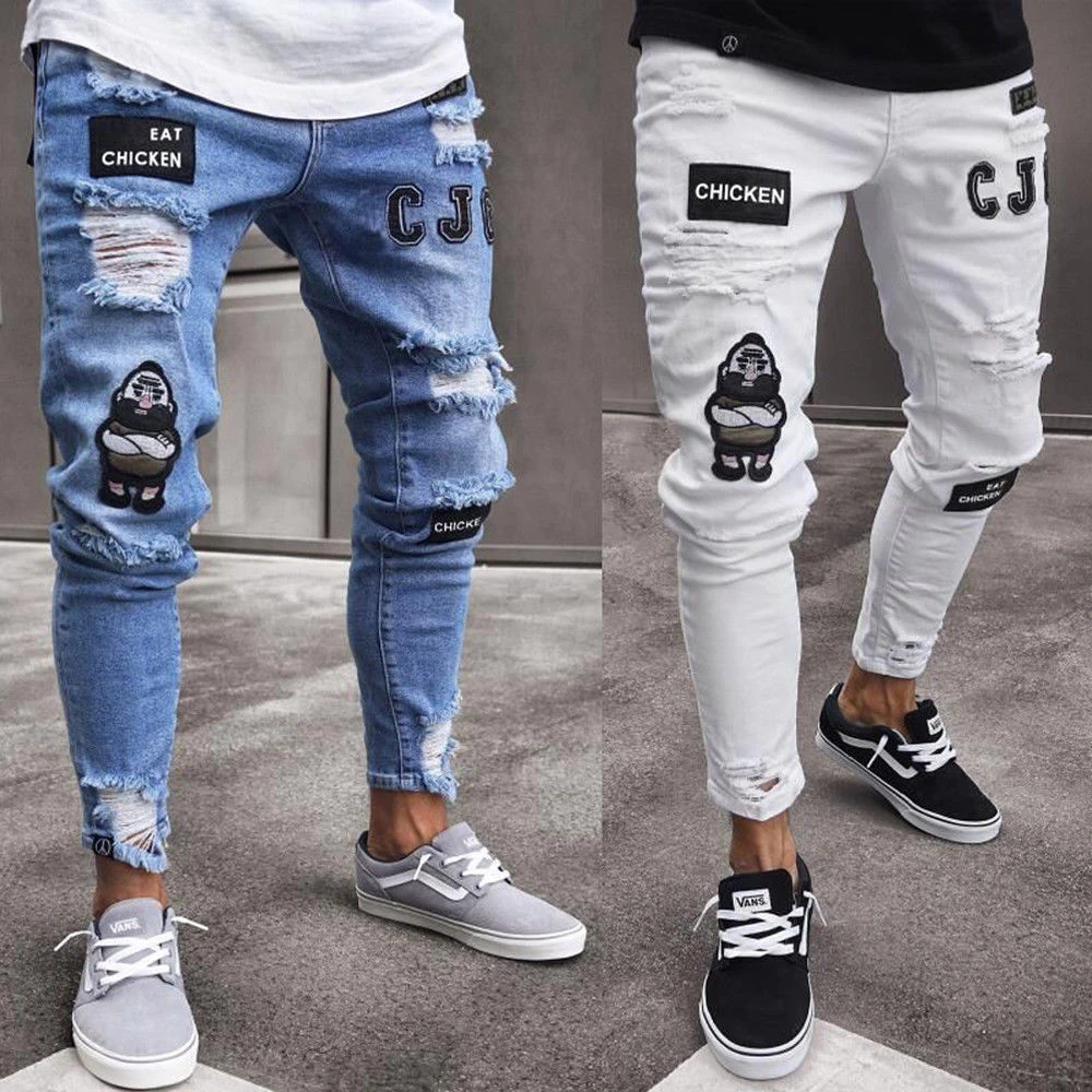 vans and ripped jeans outfit