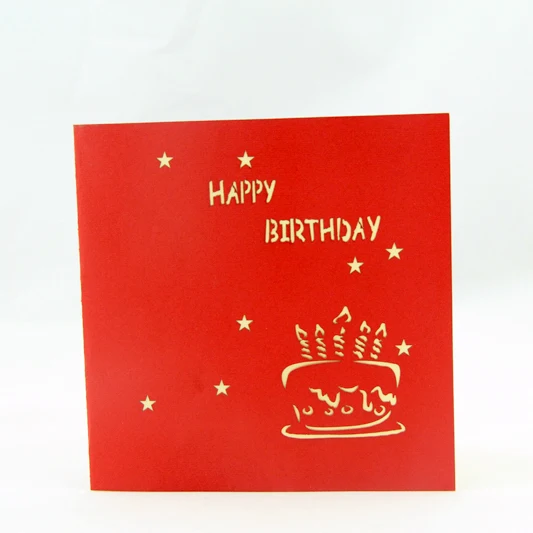 Gateau D Anniversaire Fleuri 3d Carte D Anniversaire Kirigami Carte Pop Up Faite A La Main Cartes De Vœux Livraison Gratuite Aliexpress