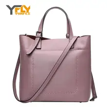 Y-FLY Fashion Casual Women Handbags Simple Bag Tote European and American Style BagsFemale Shoulder Crossbody Bag Bolsas HC358