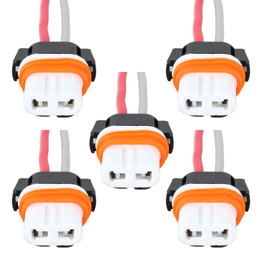 5PCS/SET 9005 Car Heavy Duty Loose Wiring Ceramic Socket Plug