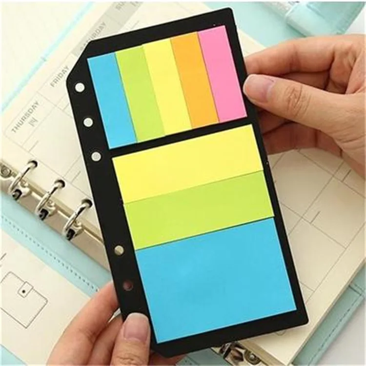 Details about   A5/A6/B5 Sticky Notes Assorted Diary Insert Refill Sticker Organiser Portable 