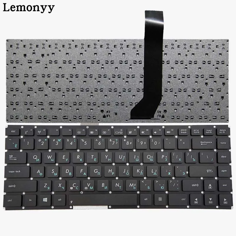  New Russian Laptop Keyboard For ASUS K46 K46CA K46CB K46CM S46 S46C S46CB S46CM S46CA Without Frame