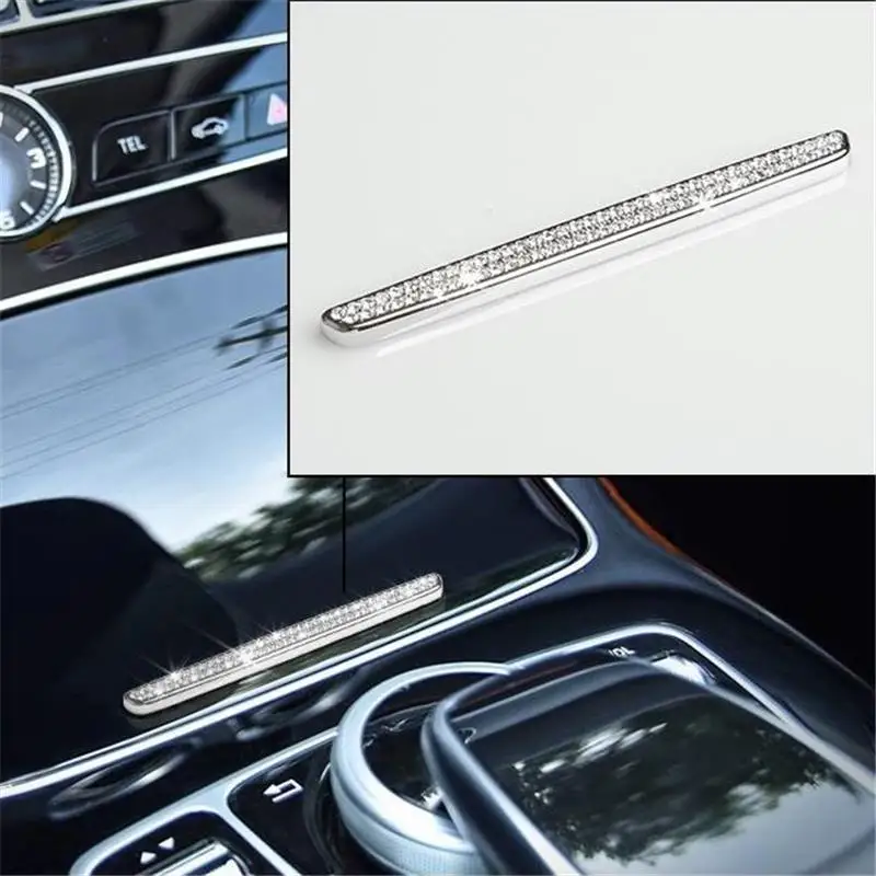 

Control system automobile personalized car styling sticker strip modification bright sequins 16 FOR Mercedes Benz GLC